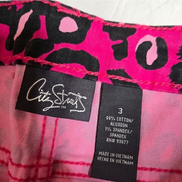 Y2K emo punk pink cheetah print one of‎ a kind boho maxi skirt S - Picture 4 of 9